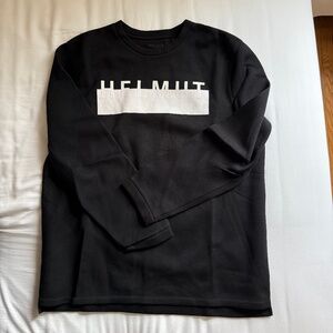 Helmut Lang Long Sleeve Sweatshirt Black